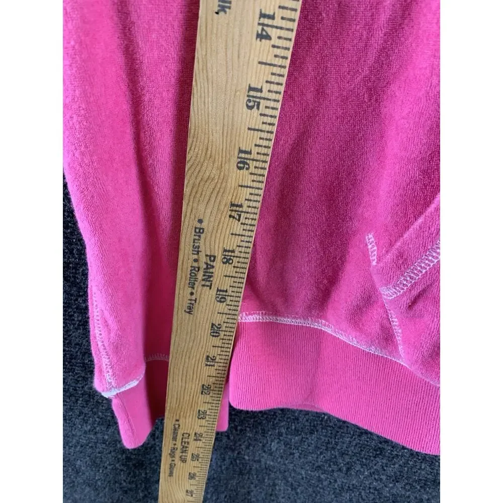 Polo Ralph Lauren Hoodie Girls Full Zip Ombre Terry Cloth Sweatshirt XL (16)